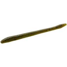 Esca a forma di verme Esche da Pesca Zoom Finesse Worm Bait Green Pumpkin Blue 9cm 20-pack