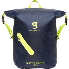 Roll Top Backpacks Gecko Lightweight Waterproof 30L Backpack - Navy/Neon Green