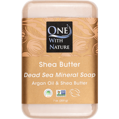 One With Nature Dead Sea Minerals Soap Shea Butter 200g