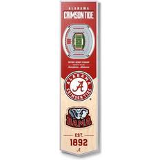 YouTheFan Alabama Crimson Tide 3D StadiumView Banne