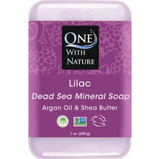 One With Nature Dead Sea Mineral Soap Lilac 200g