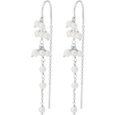 Pernille Corydon Ocean Treasure Earrings - Silver/Pearl