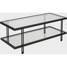 Glass Coffee Tables Hudson & Canal Inez Coffee Table 20x45"