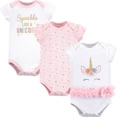 Hudson Cotton Bodysuits 3-pack - Unicorn (10172221)