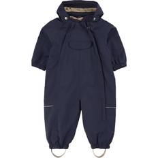 9-12M - Mädchen Shelloveralls Wheat Olly Tech Outdoor Suit - Navy