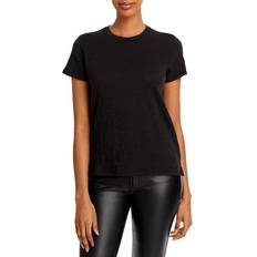 ATM Anthony Thomas Melillo Schoolboy Crewneck Tee - Black