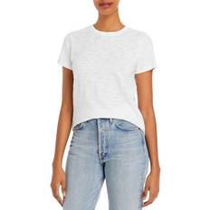 ATM Anthony Thomas Melillo Schoolboy Crewneck Tee - White