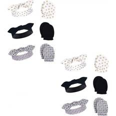 Hudson Cotton Headband and Scratch Mitten Set - XOXO