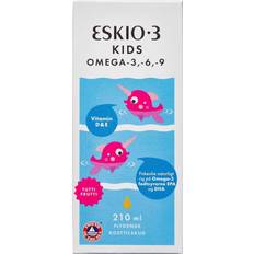 Eskio 3 fiskeolie ESKIO-3 ESKIO-3 Kids Tutti Frutti 210 ml