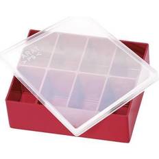Værktøjskasse plast PARAT 900021166, Værktøjskasse, Plast, Rød, 118 mm, 44 mm, 97 mm
