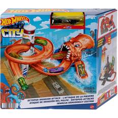 Hot Wheels Conjuntos de juego Hot Wheels City Nemesis Playset Case of 2