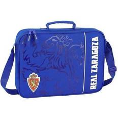 Safta Cartera Escolar Real Zaragoza Azul (38 x 28 x 6 cm)