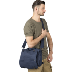 Brandit Skuldertaske Canvas, Marineblå 3L