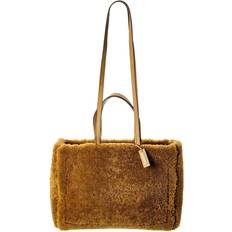 Groen Tassen en boodschappentassen Jacquemus Le Cabas Neve Large Wool & Leather Tote