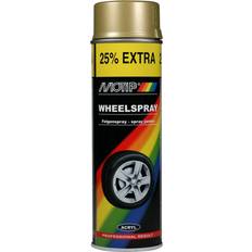 Peintures en Spray pour Voiture Motip Bombe De Peinture Pro Acrylique Jantes Or Aerosol 500 ml (04008)