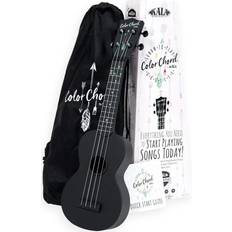 Musical Instruments Kala KA-KALA-LTP-SET-CC Soprano Ukulele Black