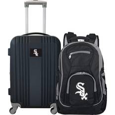 White Backpacks Black Chicago White Sox 2-Piece Luggage & Backpack Set