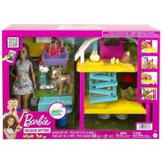 Modedockor - Träleksaker Dockor & Dockhus Mattel Barbie With Egg Farm Hatch & Gather HGY88