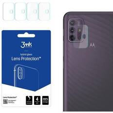 3mk Hybrid Glass Camera Lens Protector for Moto G10 - 4 Pcs