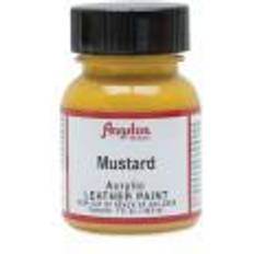 Angelus Acrylic Leather Paint Mustard, 1 oz, Bottle