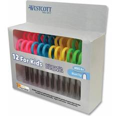 Scissors Westcott Kids Scissors with Microban 5 in. Length Blunt Tip