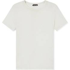 Clothing Tom Ford Cotton Crewneck T-shirt- White