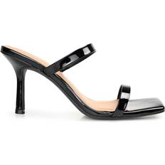 Foam Heeled Sandals Journee Collection Brie - Black