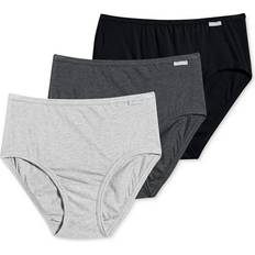 Jockey Elance Hipster Panty Set 3-pack - Grey Heather/Charcoal Grey Heather/Black