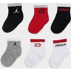 Jordan infant Jordan Infant Ankle Gripper Socks 6-pack - Grey/Black/Red/White (NJ0362-608)