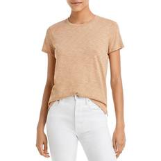 ATM Anthony Thomas Melillo Schoolboy Crewneck Tee - Camel