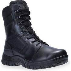 Platform Lace Boots Bates Maneuver - Black