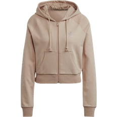 adidas Women's 2000 Luxe Cropped Track Top - Ash Pearl