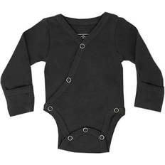 L'ovedbaby Organic Kimono Bodysuit - Gray (OR339g)