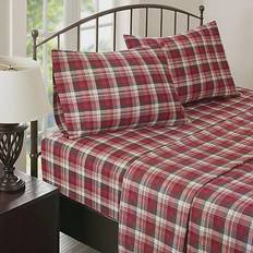 Bed Sheets Woolrich Tasha Bed Sheet Red (264.16x233.68)