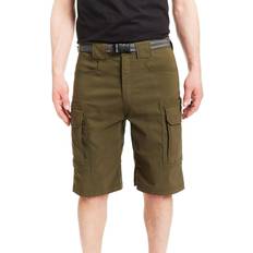 Olive cargo pants Smith Regular-Fit Stretch Performance Belted Cargo Shorts - Aged Olive
