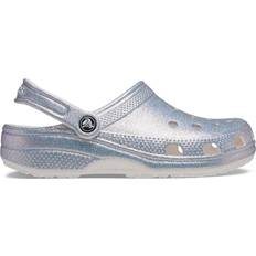 Damen - Silbrig Pantoletten Crocs Classic Glitter - Multi