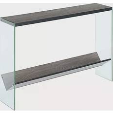 Glass Console Tables Convenience Concepts Soho Console Table 9.2x42"