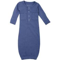 Long Sleeves Nightgowns L'ovedbaby Organic Gown - Slate (OR442sl)