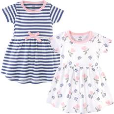 Touched By Nature Organic Cotton Dress 2-pack - Rose & Berries (10167464)