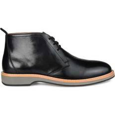 Leather - Men Chukka Boots Thomas & Vine Booker - Black