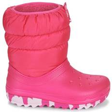 Crocs Vinterskor Barnskor Crocs Kid's Classic Neo Puff Boot - Pink