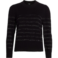 Rails Allegra Metallic Stripe Sweater - Black