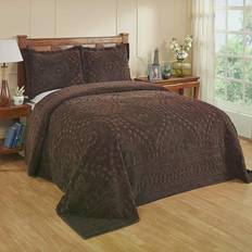 Better trends Rio Bedspread Brown (279.4x205.74cm)