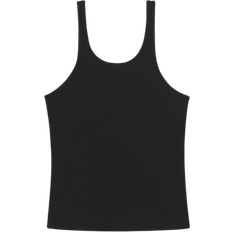 Organic Fabric Tank Tops Anine Bing April Tank Top - Black