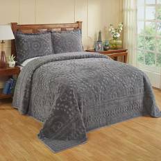 Better trends Rio Bedspread Grey (279.4x243.84cm)