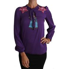 Dolce & Gabbana Prince Fairy Tale Embellished Top - Purple