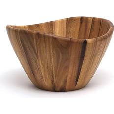 Wood Serving Bowls Lipper International Wave Large Serving Bowl 12" 1.27gal