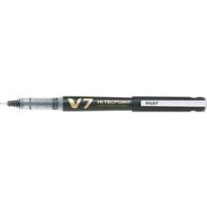 Grøn Kuglepenne Pilot Hi-Tecpoint V7 Refillable Black