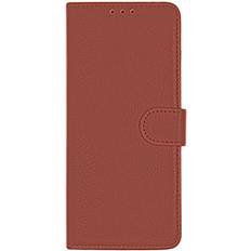 G-SP Samsung Galaxy S21 Flip Stand Läderplånboksfodral Brun