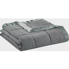 Madison Park Windom Blankets Grey (228.6x228.6cm)